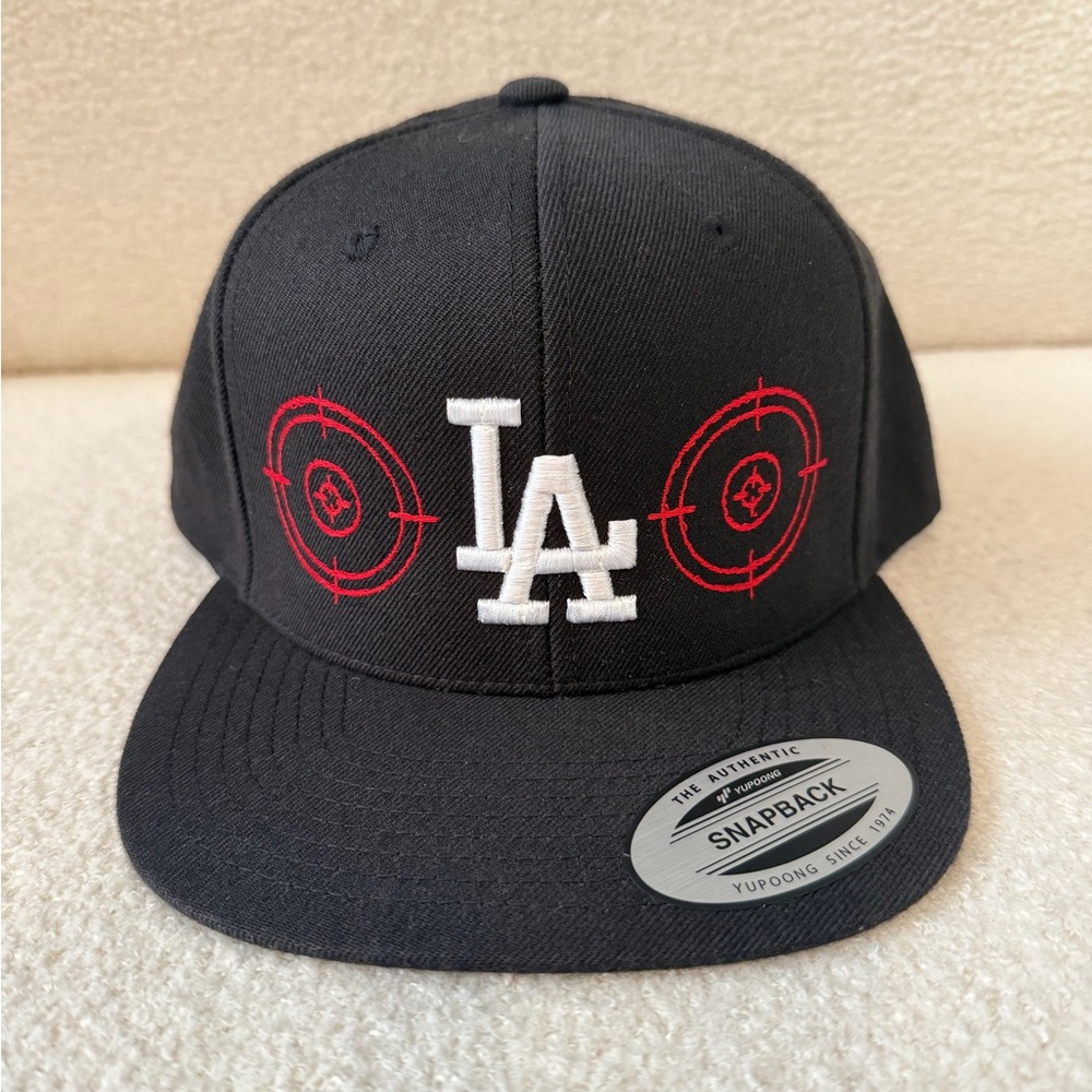 Los Angeles Dodgers Bullseye SnapBack Hat